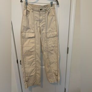 Kenzie Women's Beige Cargo Pants